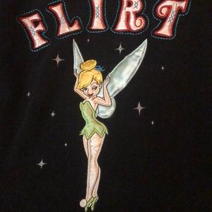 Tinker bell flirt Lon sleeve fleece